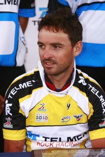 Francisco Mancebo leads the Vuelta Mexico Telmex by the slimmest of margins.