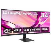 LG 34U60ZB-B 34-Inch Ultrawide Curved Monitor