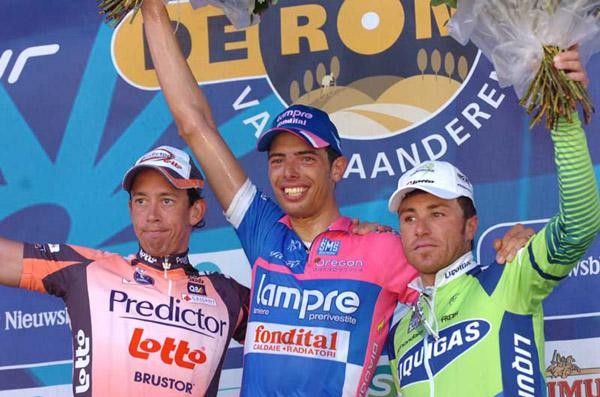 The final podium