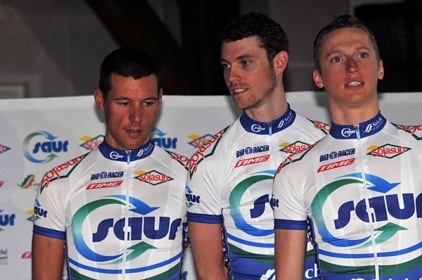 St&eacute;phane Poulhi&egrave;s, Yannick Talabardon and Guillaume Levarlet