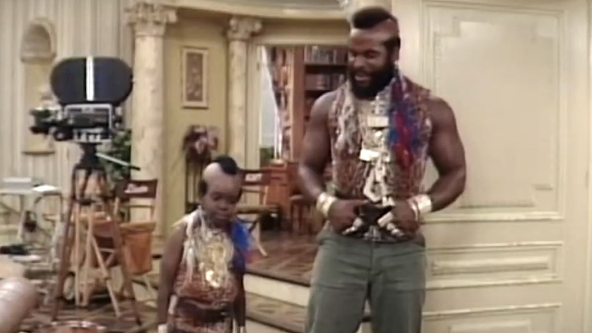 Gary Coleman and Mr. T on Diff&#039;rent Strokes