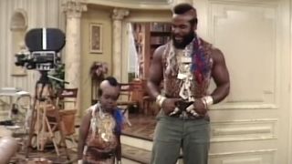 Gary Coleman and Mr. T on Diff'rent Strokes