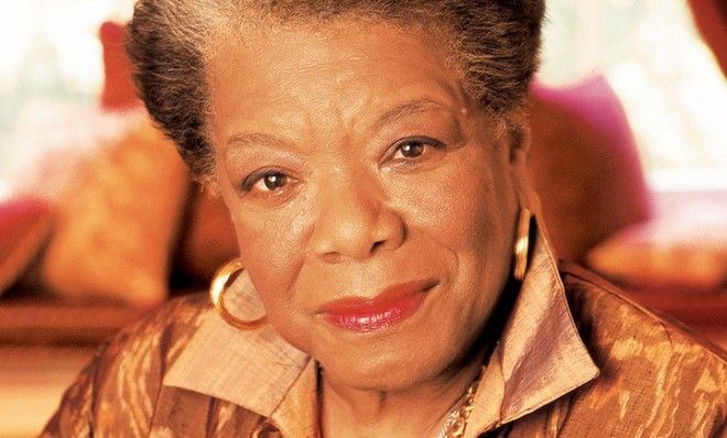 One of the most influential voices of our time, Maya Angelou.