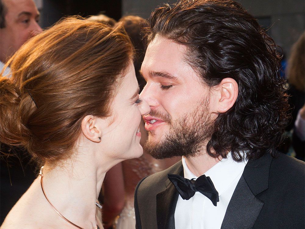 Kit Harington and Rose Leslie