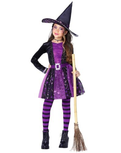 Spirit Halloween Kids Darling Witch Costume