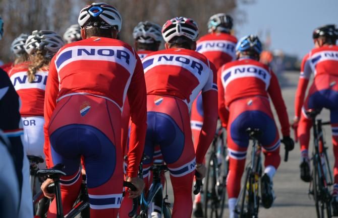 Team Norway doing a recce