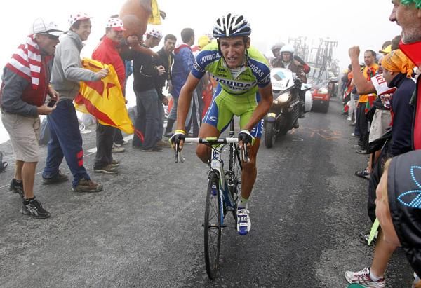 Roman Kreuziger (Liquigas - Doimo) en route to a 10th place finish.