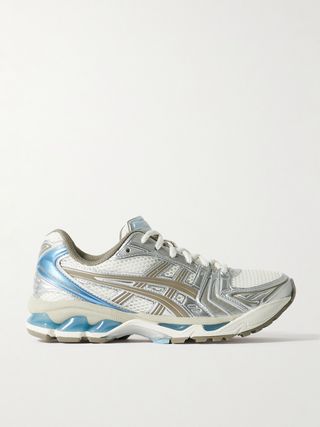 Gel-Kayano 14 Rubber-Trimmed Mesh and Faux Leather Sneakers