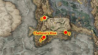 Elden Ring chelonas rise turtle locations