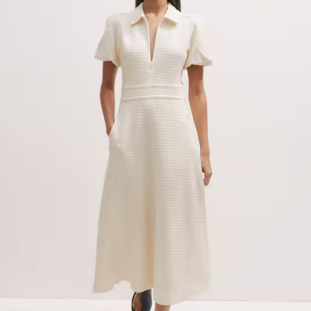 ME+EM Textured Ponte Dress