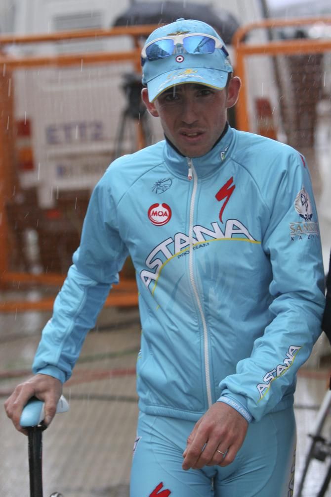 Francesco Gavazzi (Astana) heads to the podium