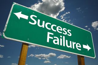 success/failure sign