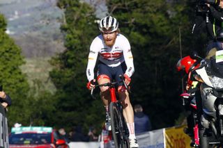 Tirreno Adriatico 2022 57th Edition 4th stage Cascata delle Marmore Bellante 202 km 10032022 Quinn Simmons USA Trek Segafredo photo Roberto BettiniSprintCyclingAgency2022