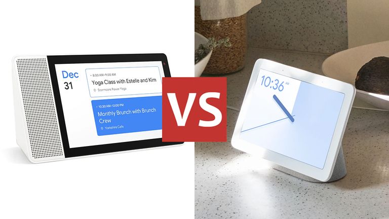 Lenovo Smart Display vs Google Home Hub