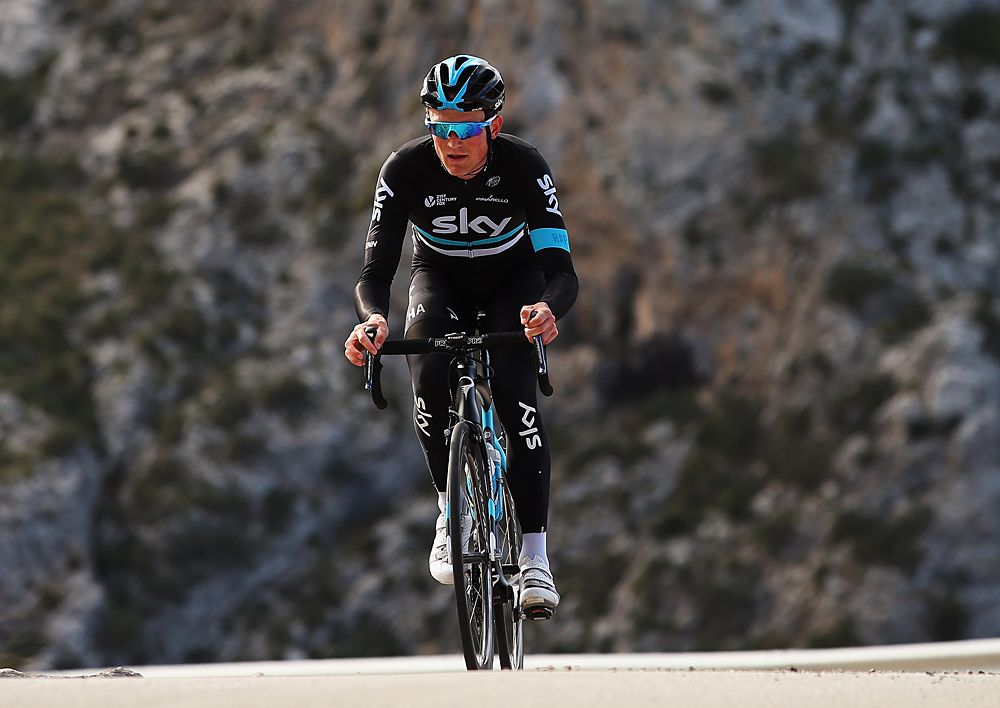Andrew Fenn (Team Sky) in Mallorca
