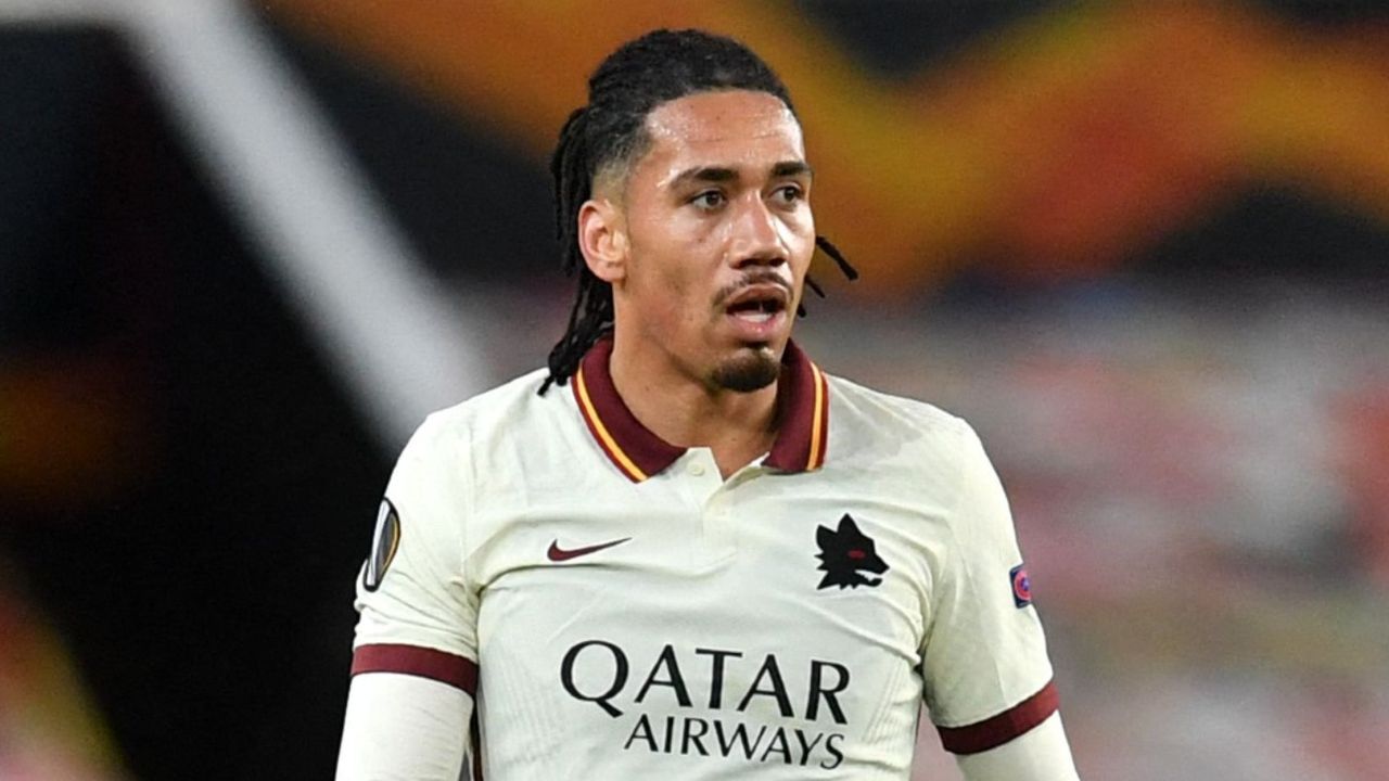 English footballer Chris Smalling plays for Italian club A.S. Roma 