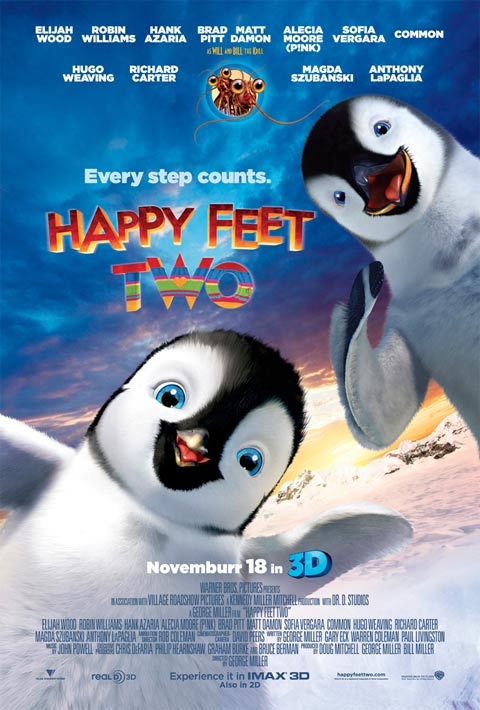 Three New Happy Feet Two Posters Arrive Online | Cinemablend