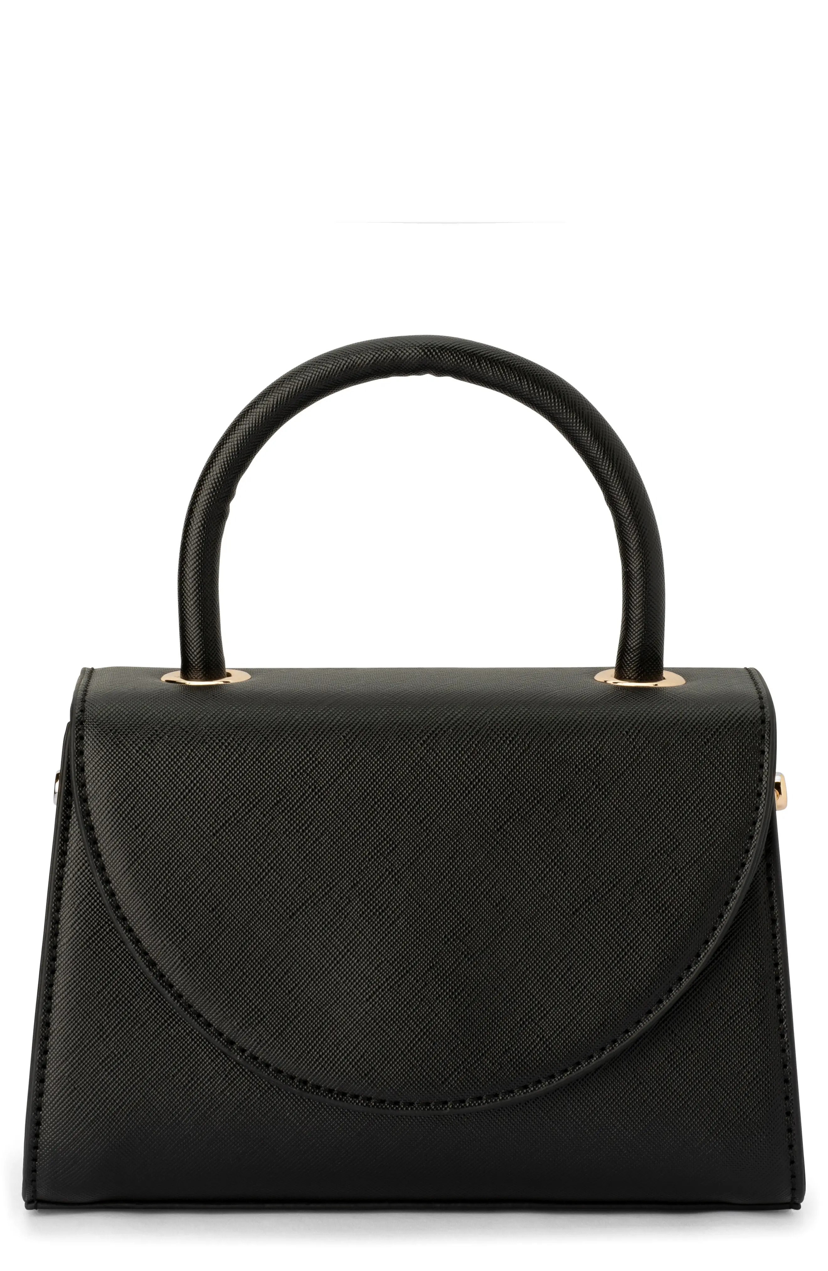 Olga Berg, Sasha Faux Leather Top Handle Bag