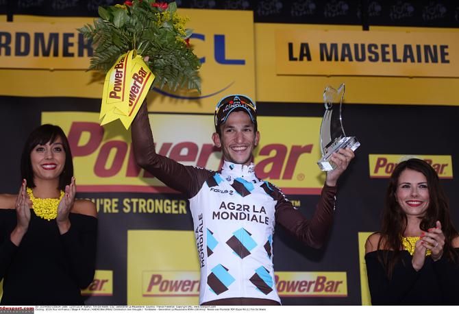 Blel Kedri (Ag2r-La Mondiale) wins stage 8 at the Tour de France