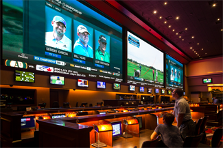 Nanolumens Installed at Race &amp; Sports Book at Red Rock Resort in Las Vegas