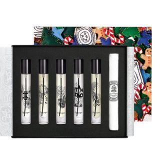 Diptyque Set of 5 eaux de parfum on a white background