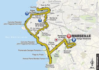 Stage 20 Tour de France time trial map
