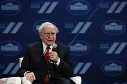 WASHINGTON, DC - JUNE 14:Warren Buffett participates in a discussion during the White House Summit on the United State Of Women June 14, 2016 in Washington, DC. The White House hosts the firs