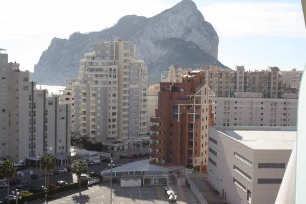 The Rock of Ifach overlooks Calpe, RadioShack's December training base.