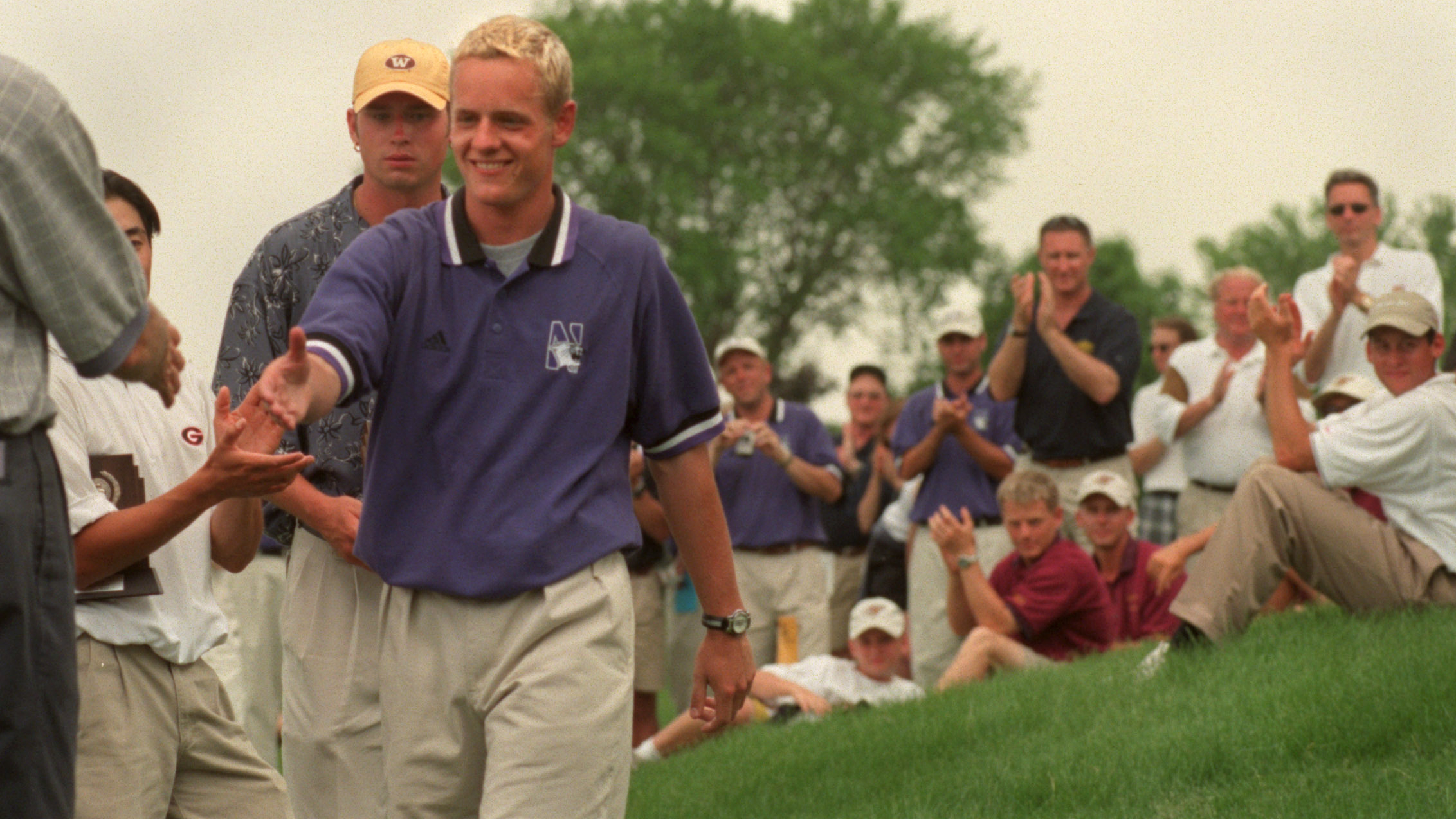Luke Donald at the 1990 NCAA Division I Championship