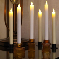 Fanna Flameless Taper Candles | £19.54 at Amazon