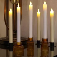 Fanna Flameless Taper Candles | £19.54 at Amazon