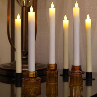 Fanna Flameless Taper Candles