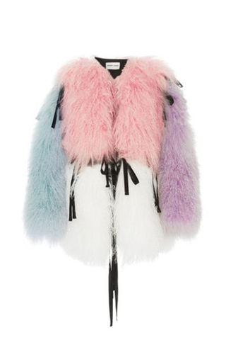 Fur, Pink, Clothing, Outerwear, Feather, Fur clothing, Textile, Sleeve, Collar, Jacket,