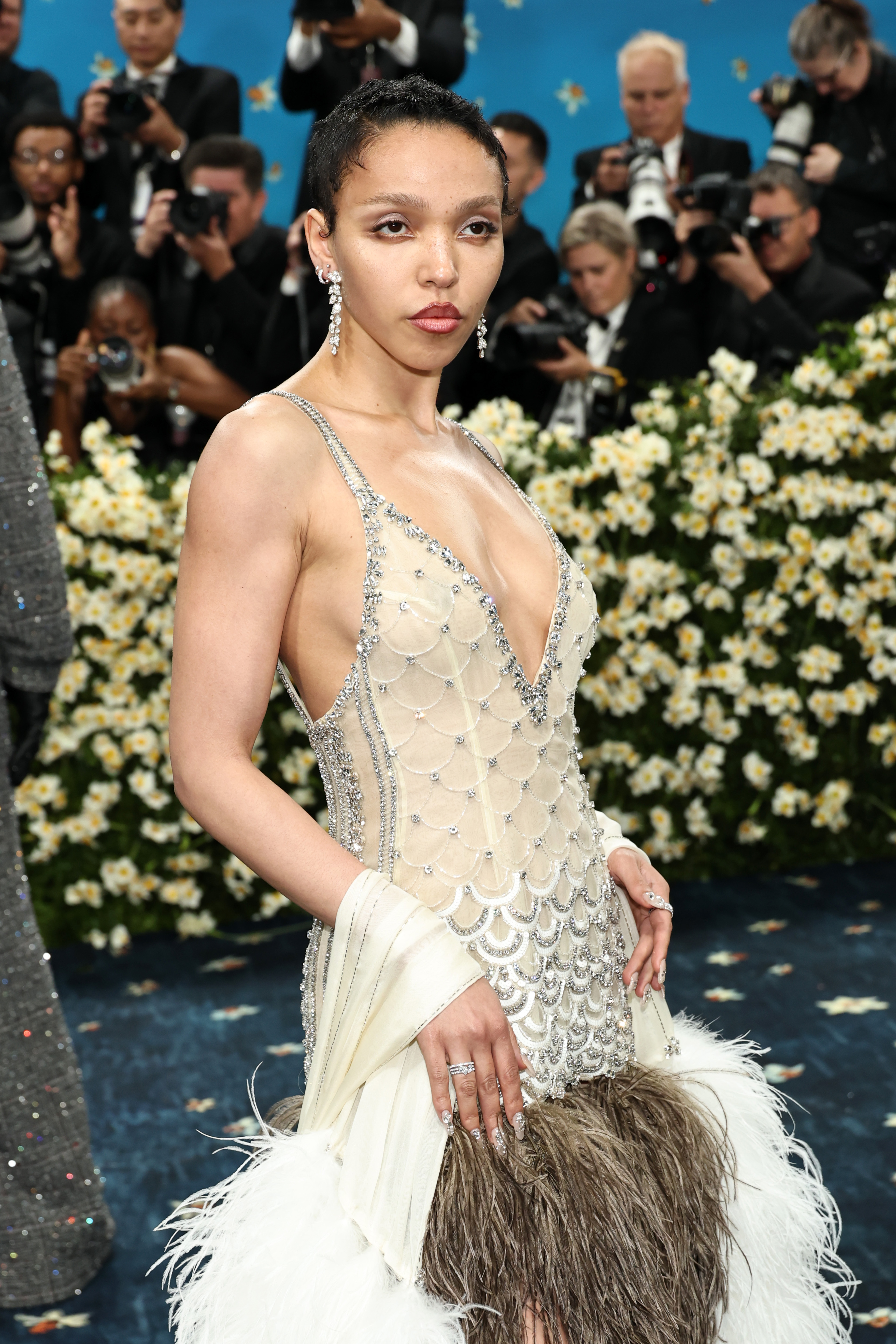 FKA Twigs attends the 2025 Met Gala