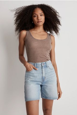 Madewell Baggy Jean Shorts