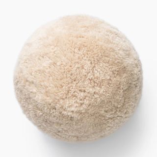 Sherpa Tan Ball Pillow