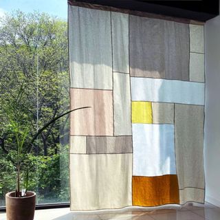 Modernized Pojagi Curtain