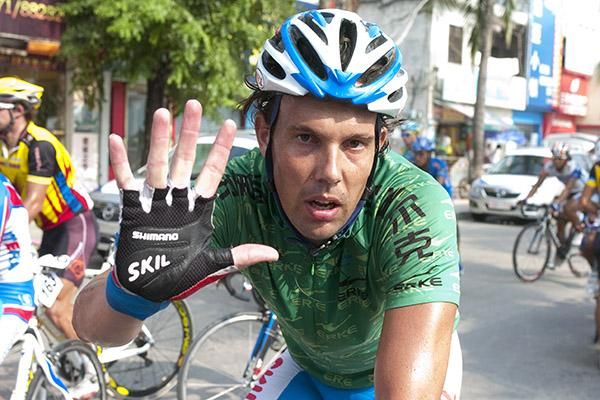 Fabulous five: Kenny 'The Hummer' Van Hummel (Skil-Shimano) won five out of nine stages (disqualified on stage eight), and was the supreme sprinter of the tour.
