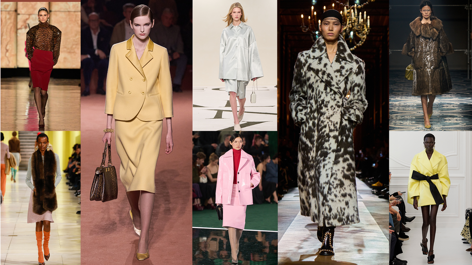 Luxury winter trends from catwalk_givenchy_dries van noten, burberry