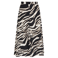 Zebra print midi skirt, £19, Roman Originals at Amazon