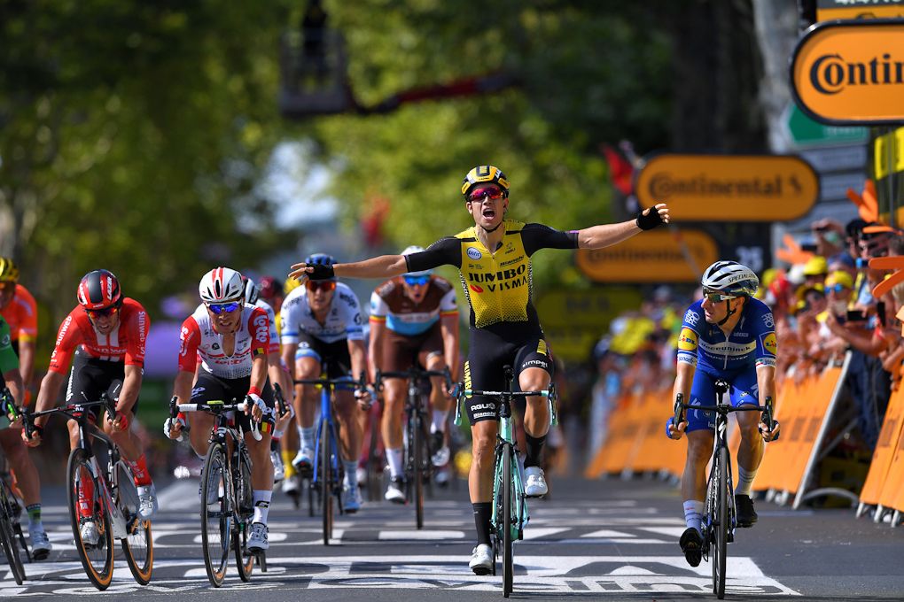 Wout van Aert wins stage 10 at the Tpour de France