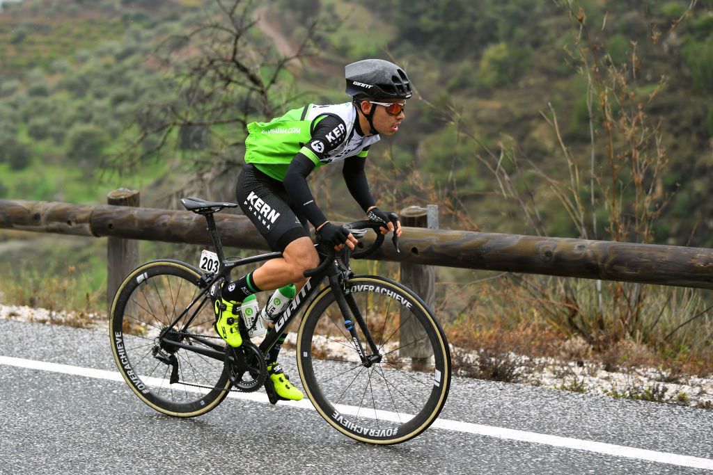 GRAZALEMA SPAIN FEBRUARY 19 Ivan Moreno of Spain and Team Kern Pharma during the 66th Vuelta a Andaluca Ruta del Sol 2020 Stage 1 a 1738km stage from Alhaurn de la Torre to Grazalema 911m VCANDALUCIA UCIProSeries on February 19 2020 in Grazalema Spain Photo by David RamosGetty Images