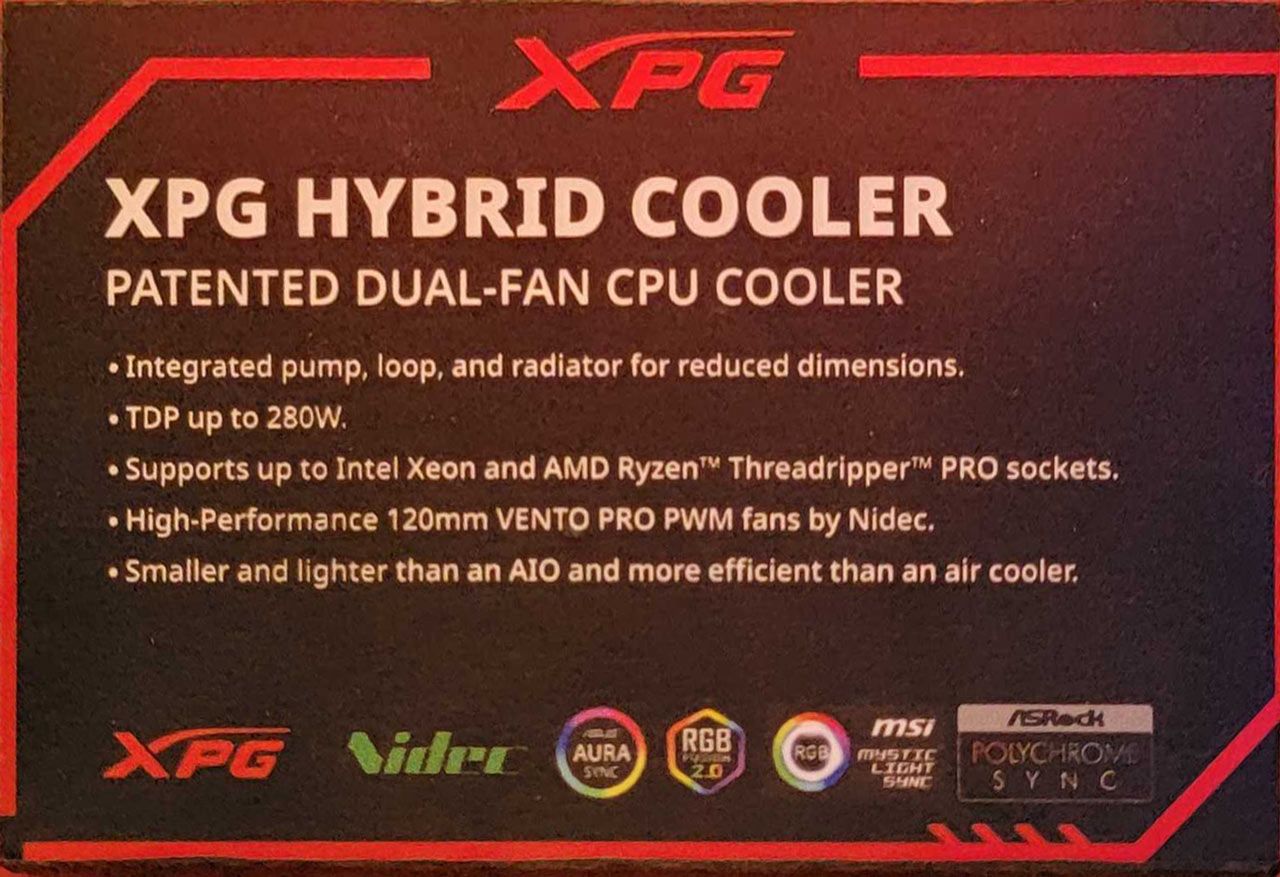 XPG Hybrid Cooler