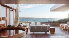 Terrace at the Nobu Suite at The Ritz-Carlton Istanbul