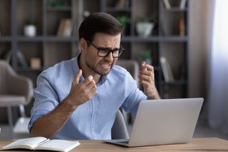 Unhappy millennial male employee work online on laptop at <a href='https://www.hazesimitator.nl' target='_blank'>home</a> office frustrated by gadget error or mistake. Angry young Caucasian man stressed with computer operational problem or breakdown.” loading=”lazy” data-original-mos=”https://cdn.mos.cms.futurecdn.net/4SebfK9PorDqK6dUzjzywh.jpg” data-pin-media=”https://cdn.mos.cms.futurecdn.net/4SebfK9PorDqK6dUzjzywh.jpg”></p>
</div>
</div><figcaption class=