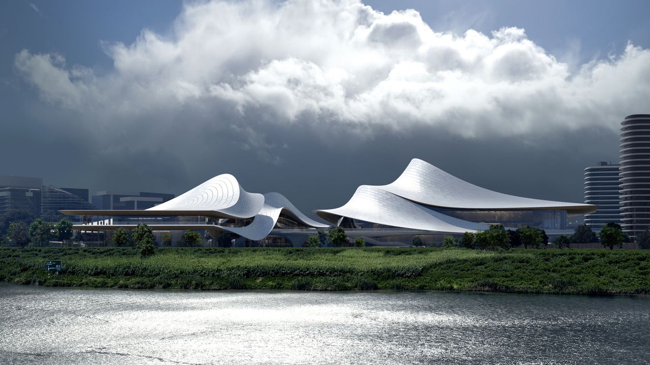 zaha hadid architects china culture and arts centre