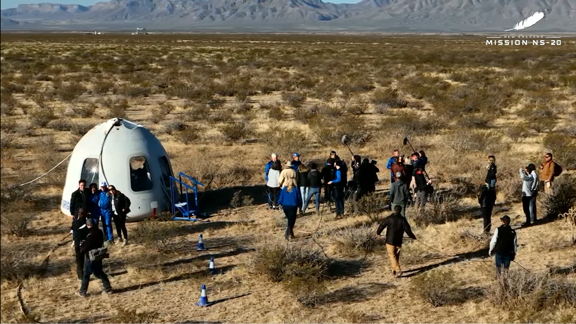 NS-20 crewmembers reunite with friends and family after flight on March 31, 2022.