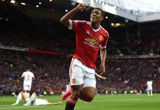 Anthony Martial Liverpool goal