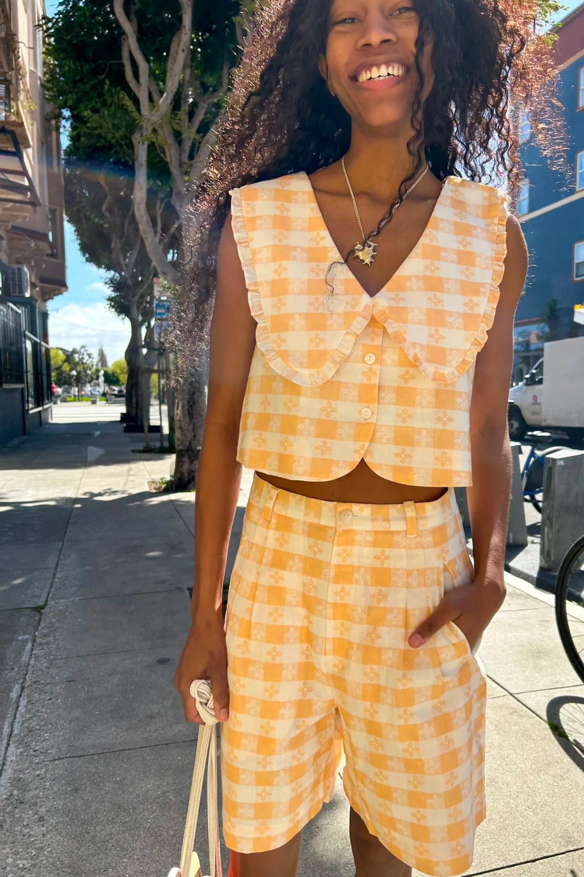 Best Linen Shorts 2023 | RACHEL ANTONOFF Kokomo Bermuda Short