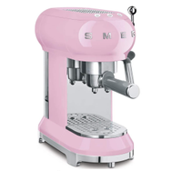 Smeg Traditional Pump Espresso Coffee Machine - in Pink£319.95